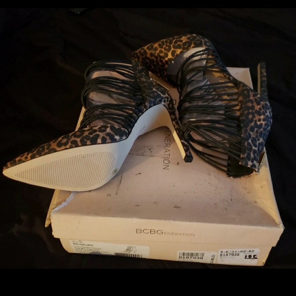 BCBG Animal Print Bootie - Picture 5 of 6